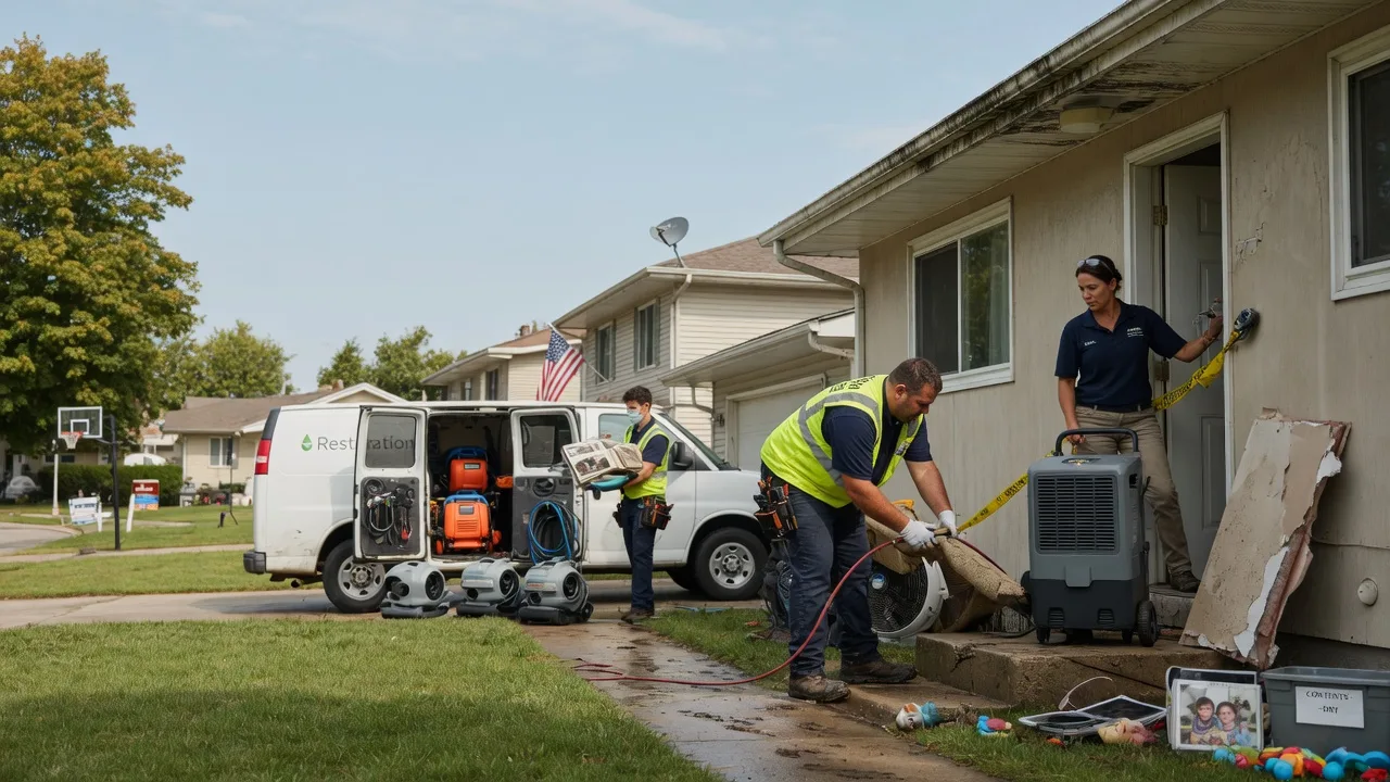 Water Damage Restoration in Oquawka, IL near me